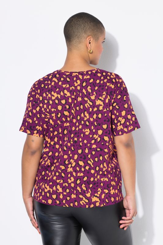 T-shirt, imprimé léopard