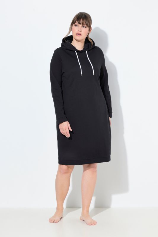 Robe d'intérieur à capuche, intérieur gratté très doux et bords-côtes