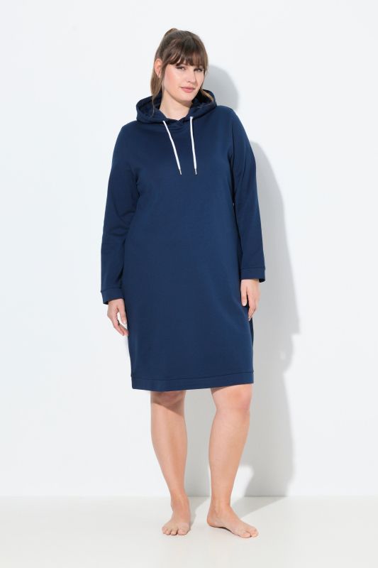 Robe d'intérieur à capuche, intérieur gratté très doux et bords-côtes