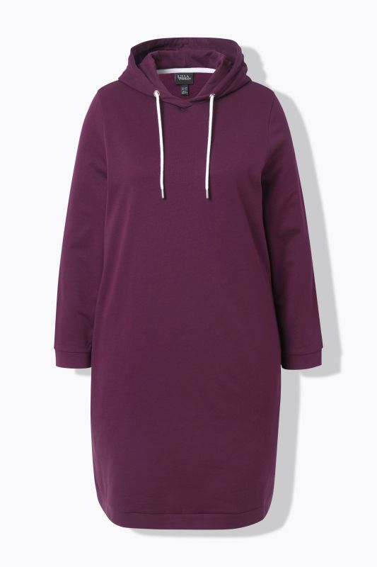 Robe d'intérieur à capuche, intérieur gratté très doux et bords-côtes