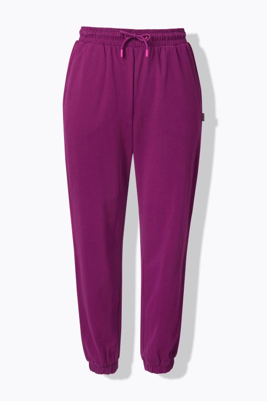 Pantalon de jogging, taille et bas de jambe élastiques, passepoil sur les côtés