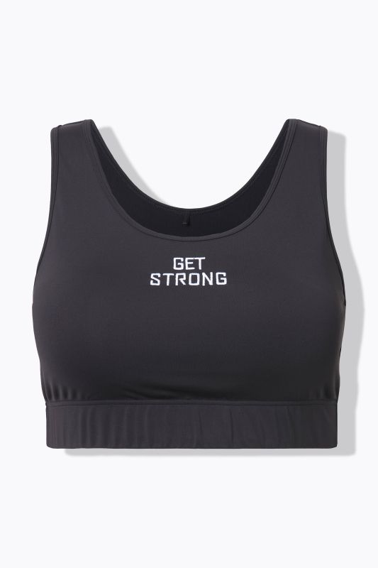 Soutien-gorge de sport, dos nageur, message GET STRONG