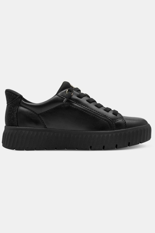 Chaussures en cuir Tamaris, semelle intérieure amovible – largeur confortable