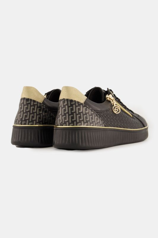 Sneakers en cuir Remonte x Elizabeth Hurley - largeur G