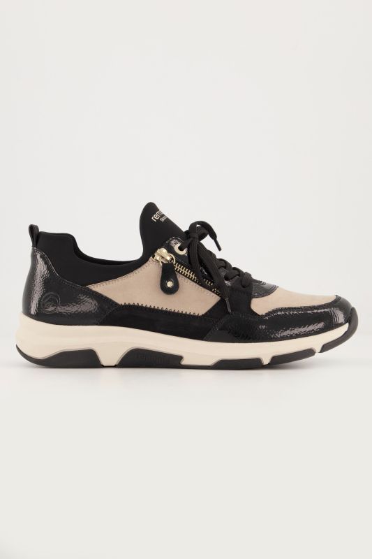 Sneakers véganes Remonte, semelle intérieure amovible - largeur G