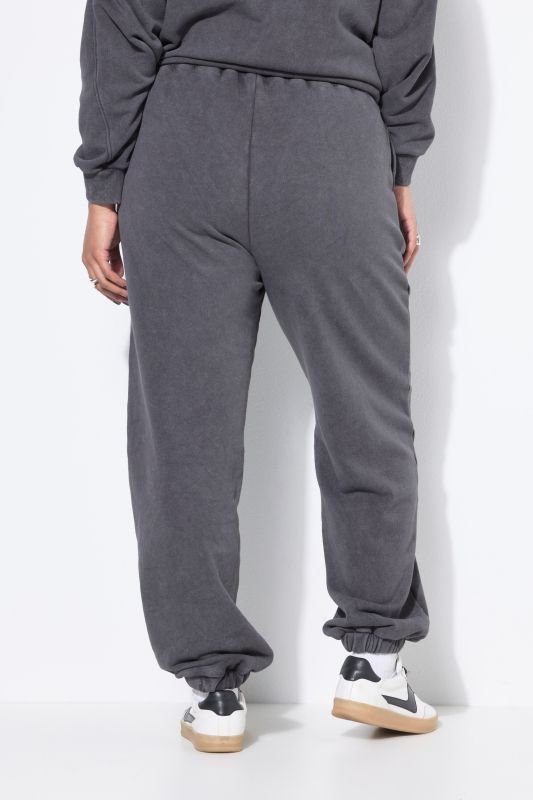 Pantalon de jogging. Jambe large. Taille élastique