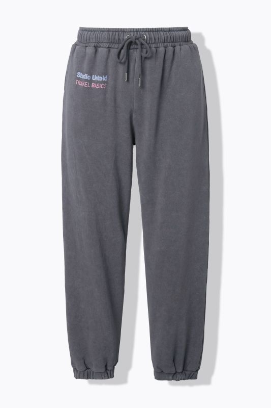 Pantalon de jogging. Jambe large. Taille élastique