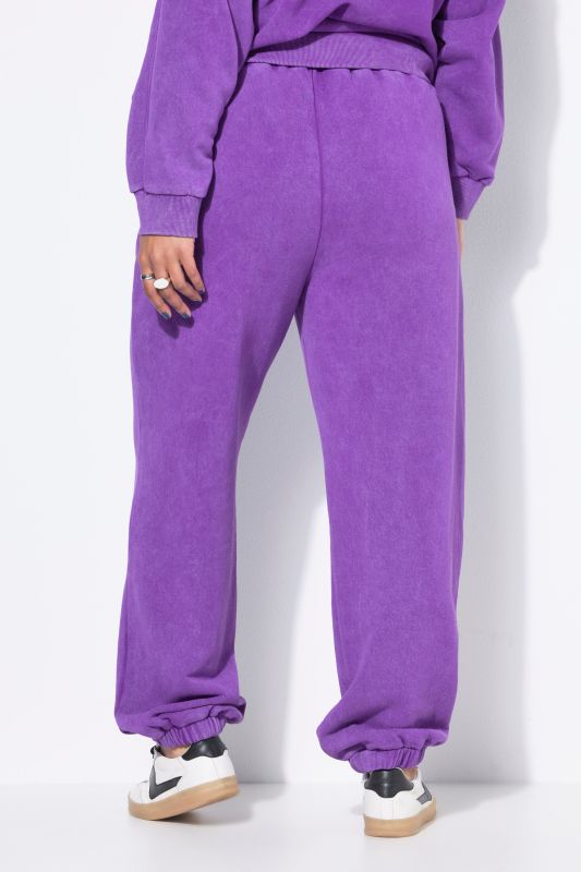 Pantalon de jogging. Jambe large. Taille élastique