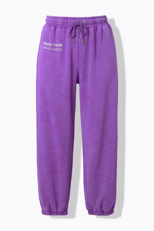 Pantalon de jogging. Jambe large. Taille élastique
