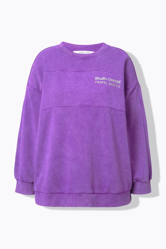 Sweat oversize. Style vintage. Message imprimé