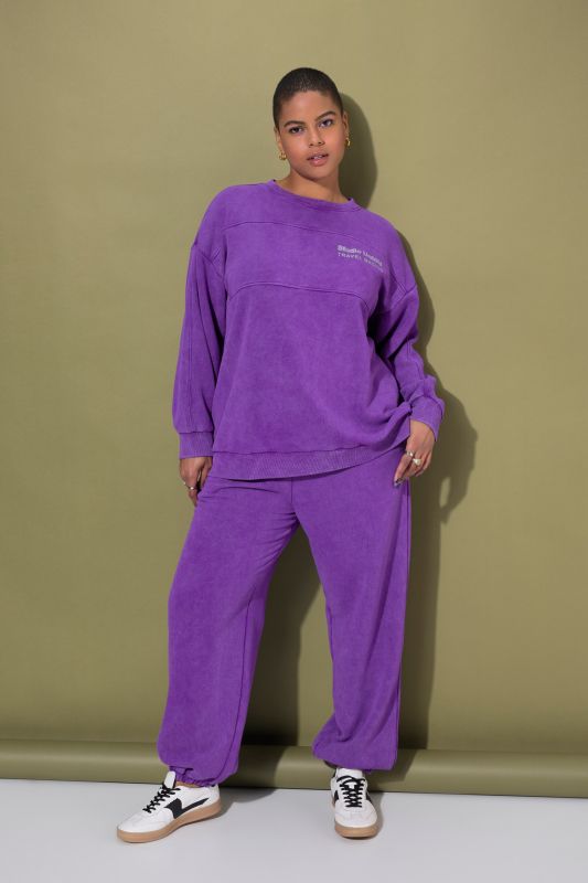 Sweat oversize. Style vintage. Message imprimé
