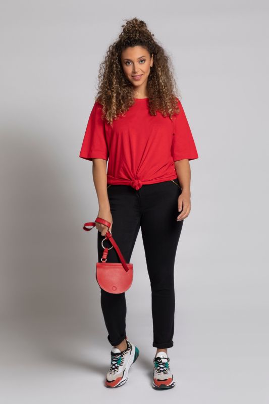 T-shirt coupe Relaxed Fit, décolleté rond et manches courtes