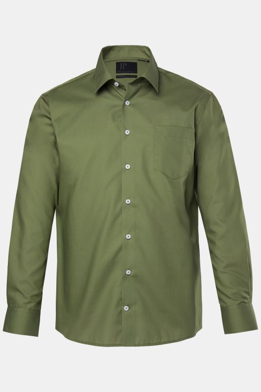 Chemise infroissable, coupe Comfort Fit, col Kent et manches longues, collection Business -jusqu'au 8 XL