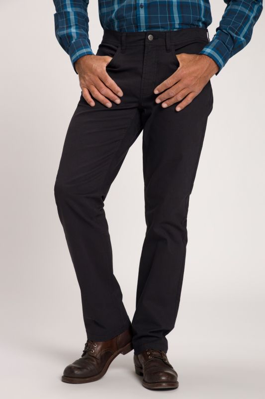 Pantalon en sergé JP 1880, ventre confort, coupe Regular Fit 5 poches - jusqu'à la taille N-72/U-37