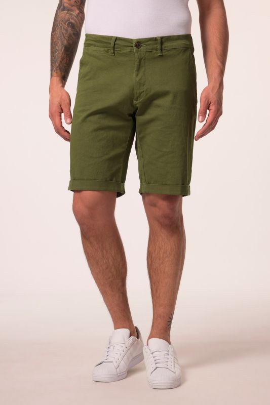 Bermuda chino ventre confort JP 1880, coupe Regular Fit - jusqu'à la taille 74