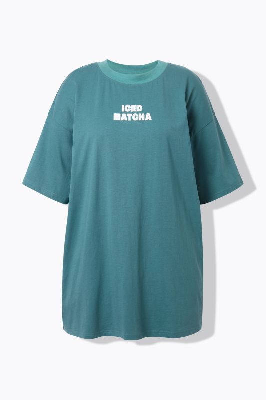 T-shirt oversize, message 3D
