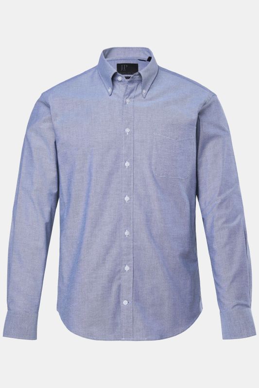 Chemise Oxford JP 1880, finition FLEXNAMIC®, manches longues et col à pointes boutonnées, coupe Modern Fit - jusqu'au 8&nbsp