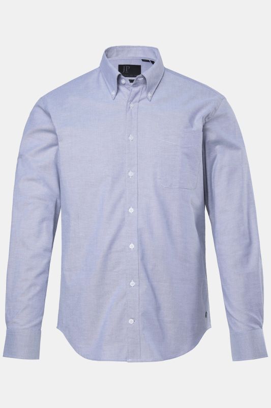 Chemise Oxford JP 1880, finition FLEXNAMIC®, manches longues et col à pointes boutonnées, coupe Modern Fit - jusqu'au 8&nbsp