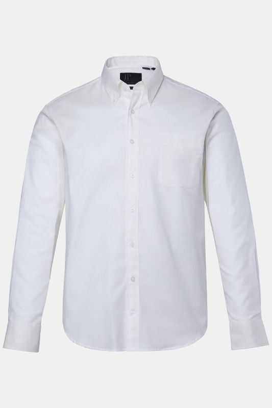 Chemise Oxford JP 1880, finition FLEXNAMIC®, manches longues et col à pointes boutonnées, coupe Modern Fit - jusqu'au 8&nbsp