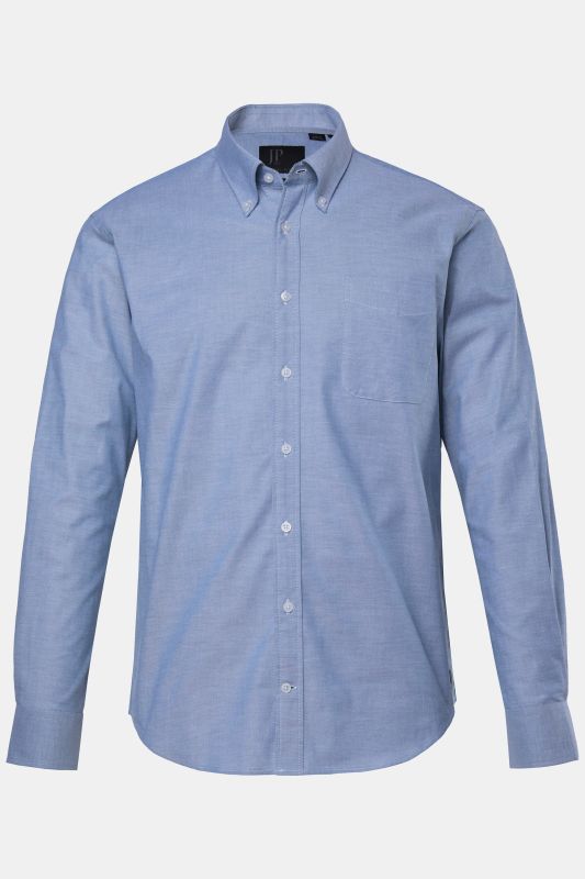 Chemise Oxford JP 1880, finition FLEXNAMIC®, manches longues et col à pointes boutonnées, coupe Modern Fit - jusqu'au 8&nbsp