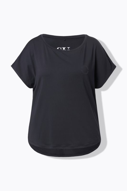 Débardeur de sport oversize, base arrondie