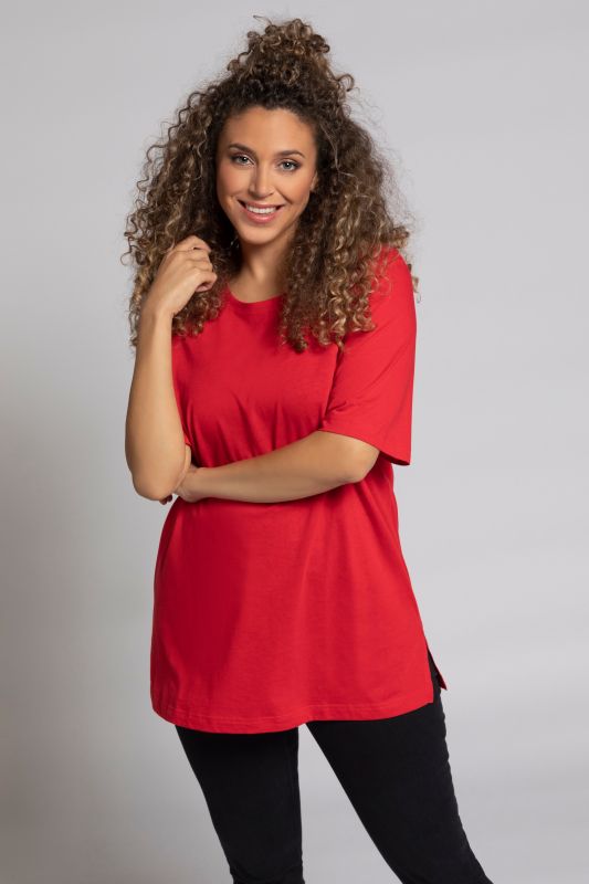 T-shirt coupe Relaxed Fit, décolleté rond et manches courtes
