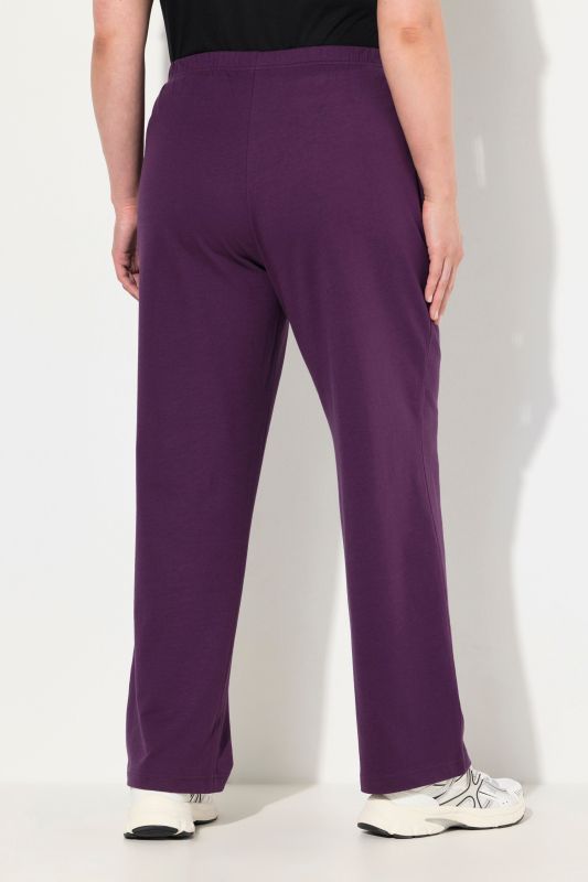 Pantalon de jogging, jambe droite et taille élastique
