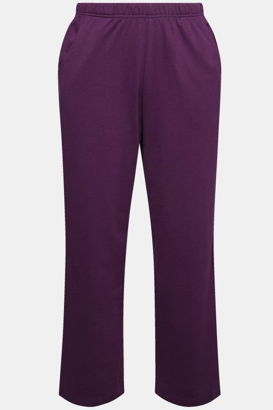 Pantalon de jogging, jambe droite et taille élastique