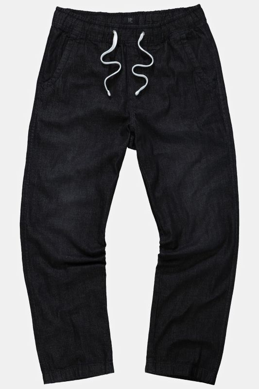 Pantalon aspect jean, 4 poches, coupe Relaxed Fit