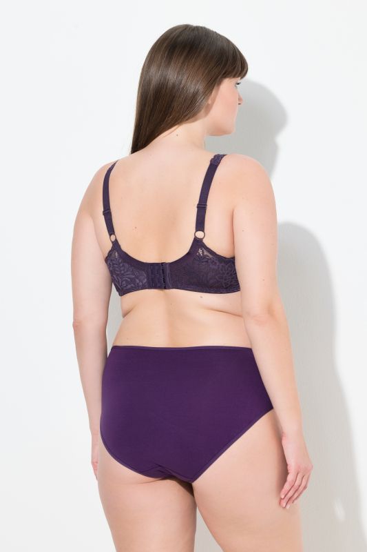 Soutien-gorge à armatures, dentelle florale, entièrement confectionné en dentelle, bonnet C-E