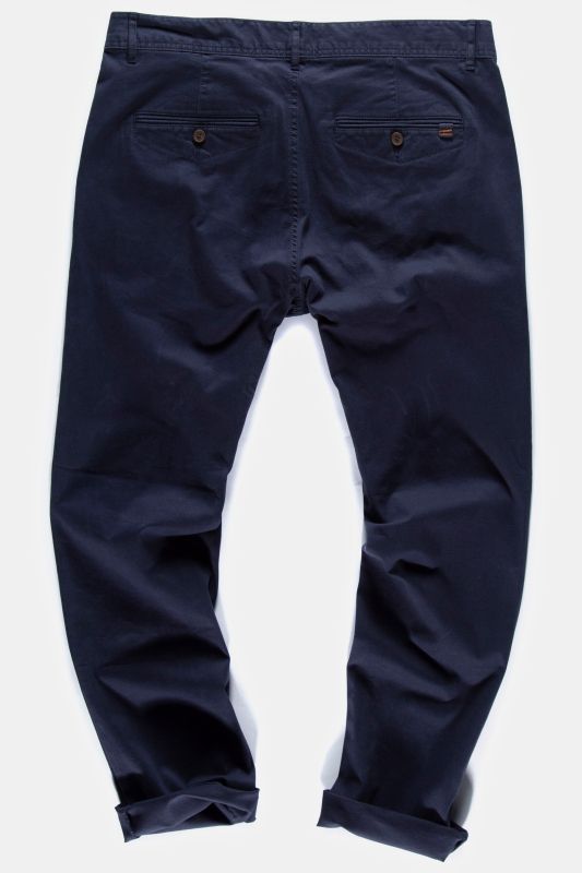 Chino STHUGE, coupe ventre confort, modern straight fit, 4 poches, jusqu'à la taille 36