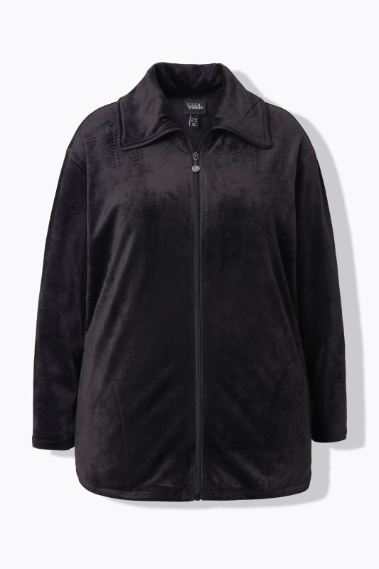Vest homewear, Nicki, col montant, ultra-douillette