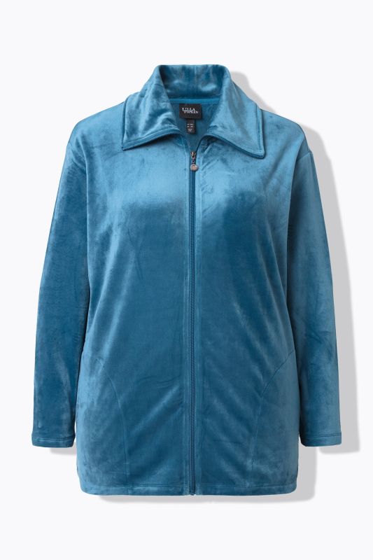 Vest homewear, Nicki, col montant, ultra-douillette
