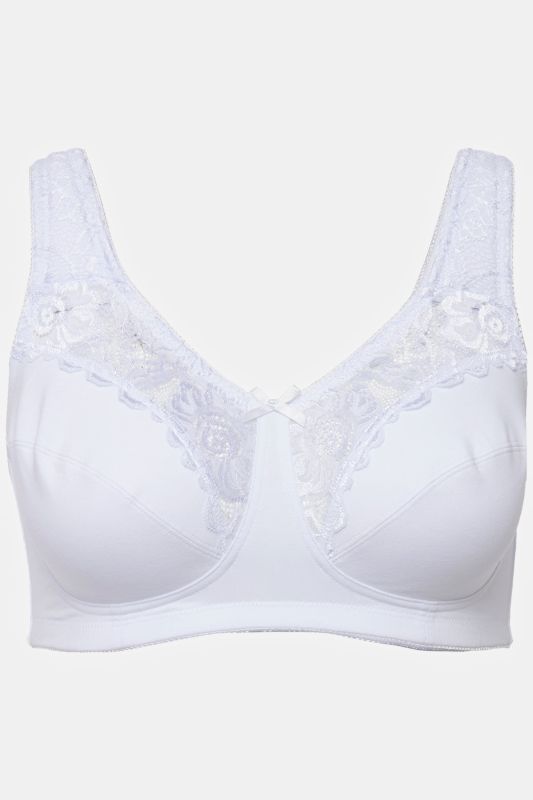 Soutien-gorge de maintien Kelly. Modèle sans armatures, dentelle - bonnets C-E