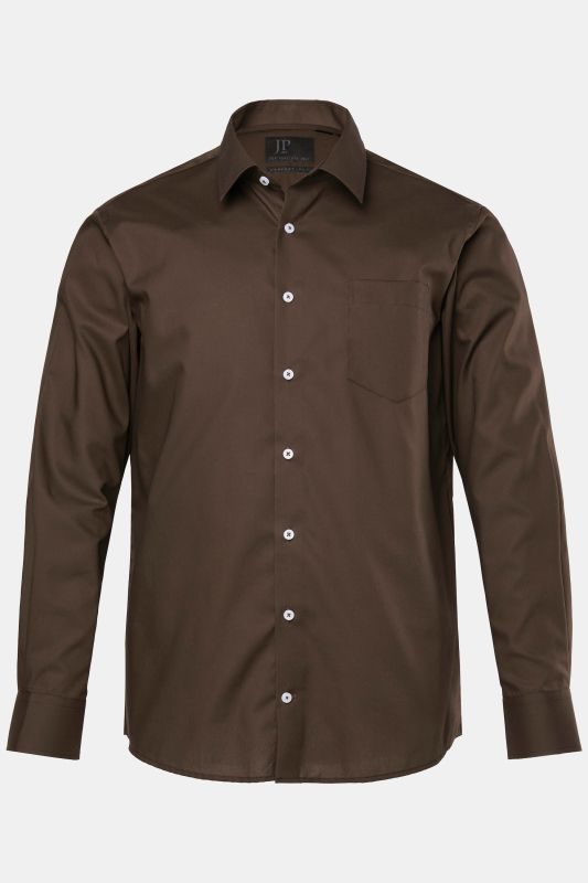 Chemise infroissable, coupe Comfort Fit, col Kent et manches longues, collection Business -jusqu'au 8 XL