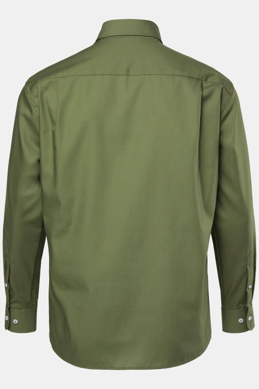 Chemise infroissable, coupe Comfort Fit, col Kent et manches longues, collection Business -jusqu'au 8 XL