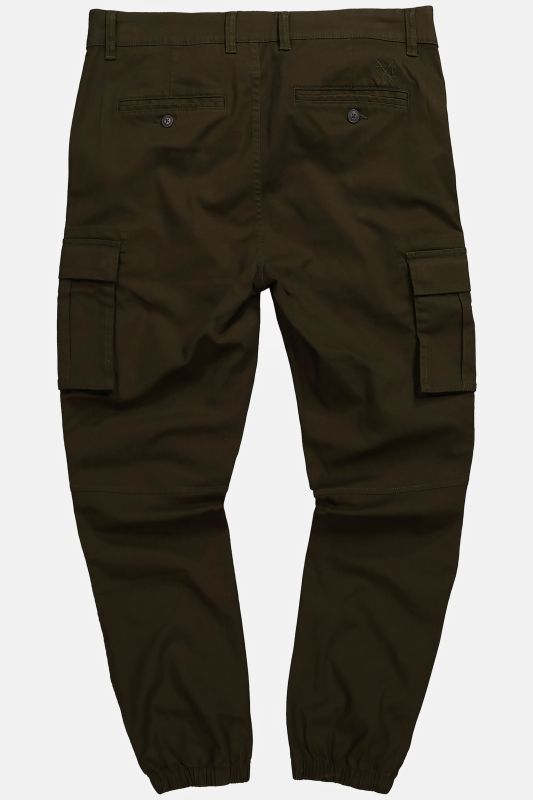 Pantalon cargo spécial ventre fort, coupe Straight, jusqu'à la taille 72