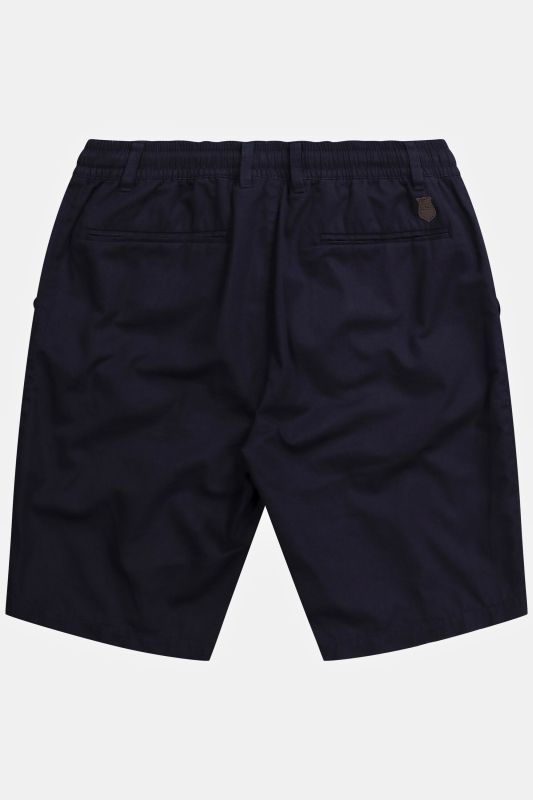 Bermuda aspect lin. Taille élastique et coupe décontractée