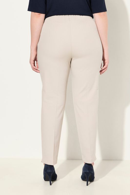 Pantalon 7/8 jambe étroite, taille élastique