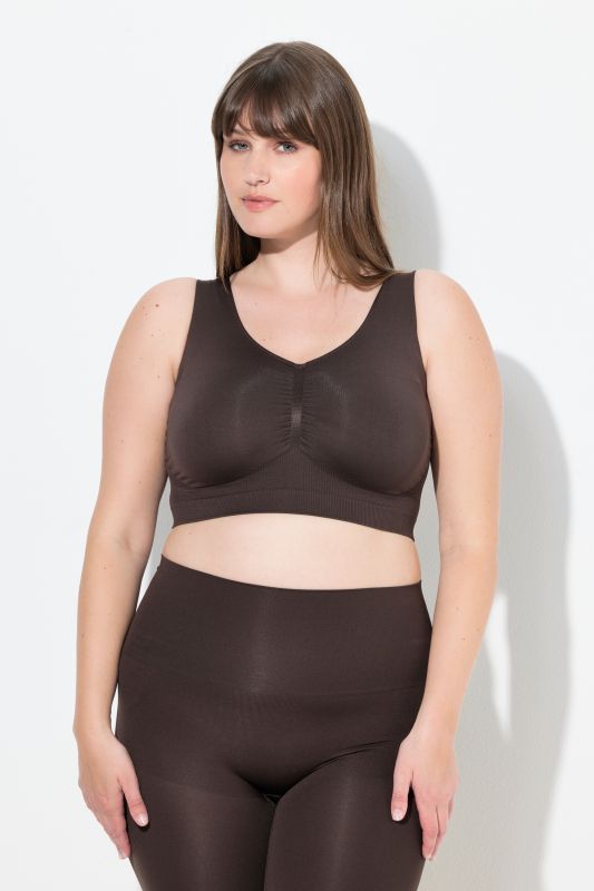 Brassière sculptante, sans coutures et sans fermeture