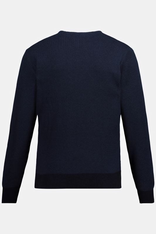 Pull JP 1880, maille CashmereTouch fine et douce, col en V - jusqu'au 8 XL