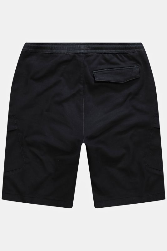 Bermuda cargo STHUGE avec technologie FLEXLASTIC®. Taille élastique. Jusqu'au 8XL.