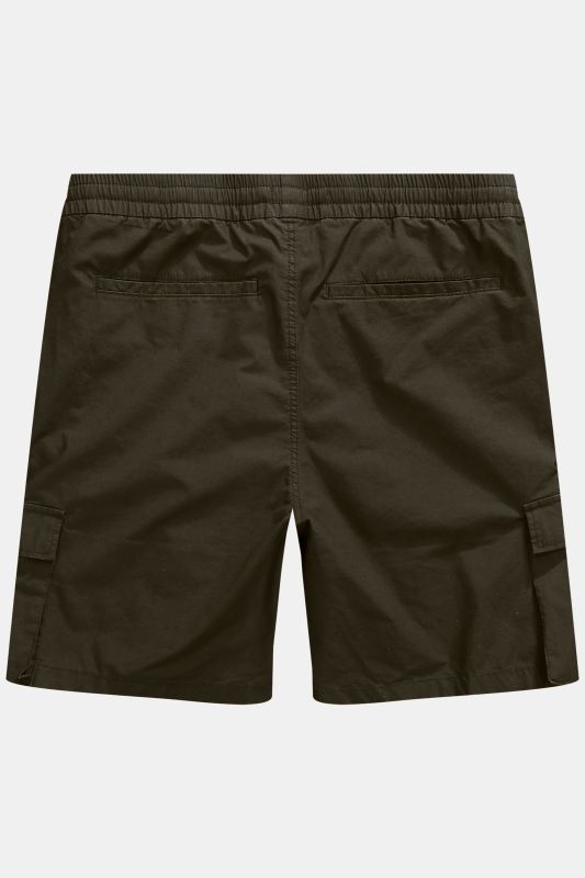 Bermuda esprit vintage, taille élastique, cordon de serrage et poches cargo - jusqu'au 8 XL