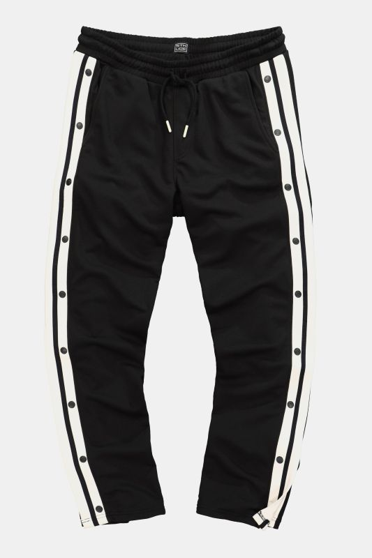 Pantalon en molleton STHUGE, taille élastique, coupe Relaxed Fit - jusqu'au 8&nbsp;XL
