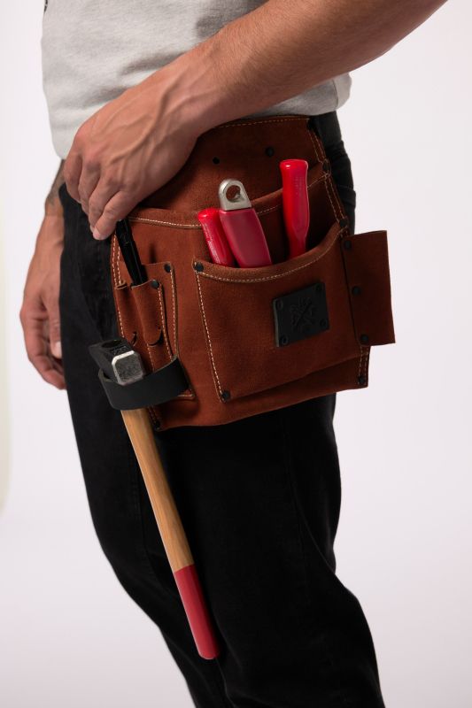 Ceinture à outils JP 1880, compartiments spacieux, taille unique