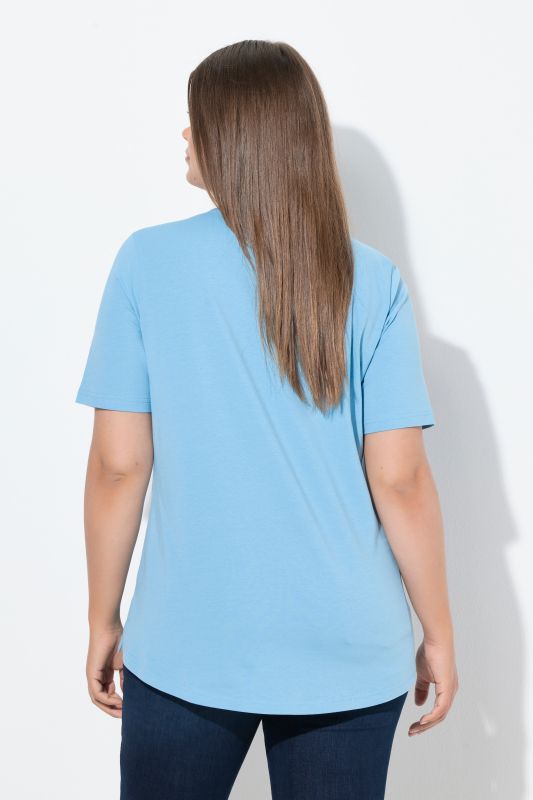T-shirt à col rond et manches 1/2, OEKO-TEX Made in Green