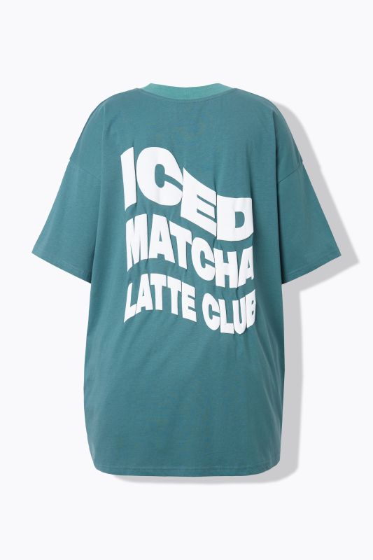T-shirt oversize, message 3D