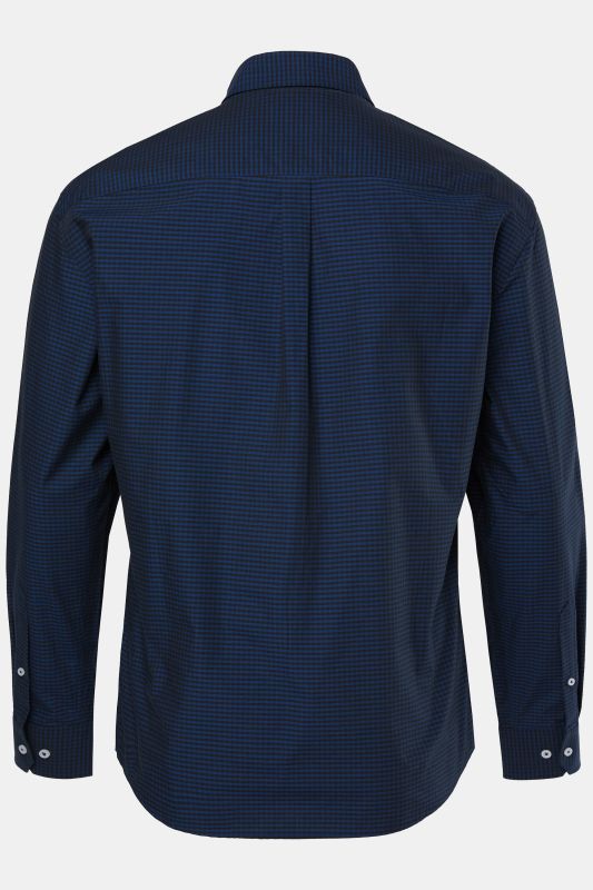 Chemise à carreaux JP 1880, manches longues et col Kent, coupe Modern Fit, jusqu'au 8&nbsp
