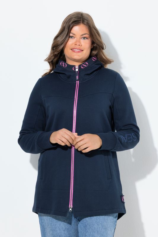 Veste en molleton, capuche et manches longues
