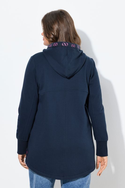 Veste en molleton, capuche et manches longues
